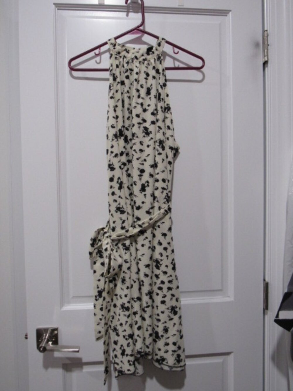 Shein Casual Halter Dress with Tie L NWOT